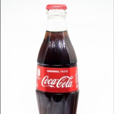 Glass Bottle Soda.