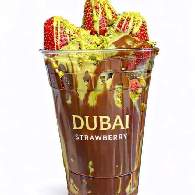 Dubai Chocolate Strawberries.