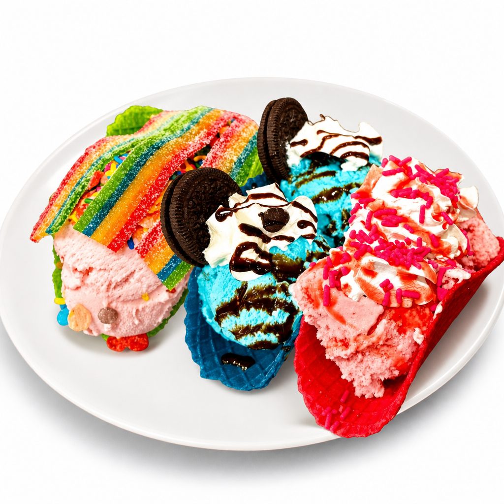 Ice Cream Tacos.